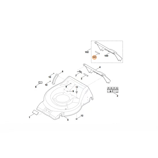 STIHL  Sworzeń 6350 706 5900
